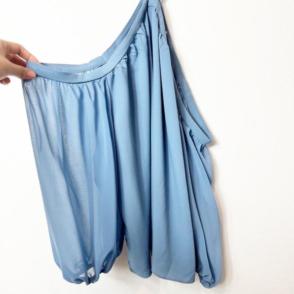 1. STATE WOMEN'S HALTER NECK OFF-THE-SHOULDER BLOUSE WOMEN PLUS SIZE 3X NEW - Picture 4 of 9